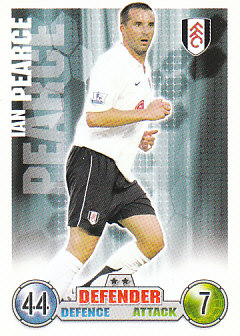 Ian Pearce Fulham 2007/08 Topps Match Attax #135